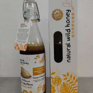 100% Natural Wild Honey - Bottle (600g) - Medium (LG)